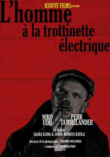 L'homme à la trottinette électrique Poster