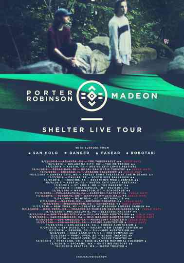 Porter Robinson & Madeon - Shelter: The Movie Poster