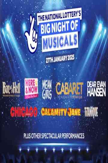 Big Night of Musicals 2025 by the National Lottery Poster