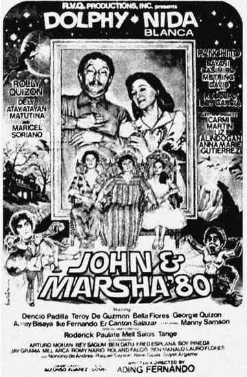 John & Marsha '80 Poster