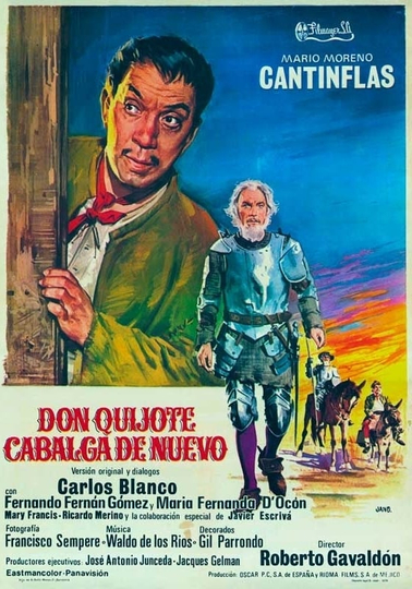 Don Quijote cabalga de nuevo Poster