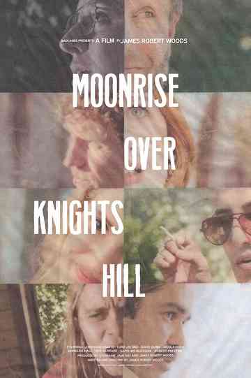 Moonrise Over Knights Hill Poster