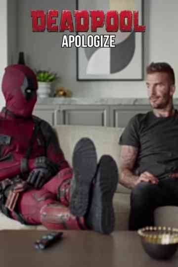 Deadpool With Apologize To David Backham Poster