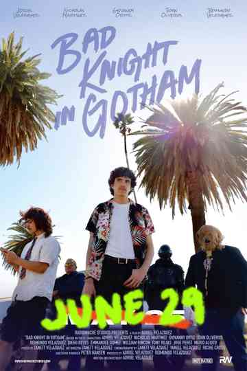 Bad Knight In Gotham Poster