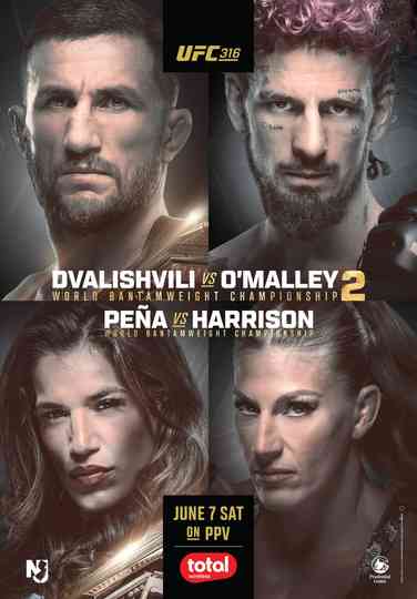 UFC 316: Dvalishvili vs. O'Malley 2 Poster