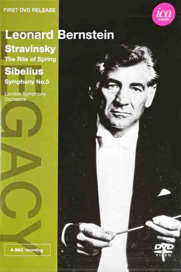 Leonard Bernstein conducts Stravinsky & Sibelius Poster