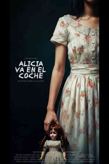 Alicia goes in the car Poster