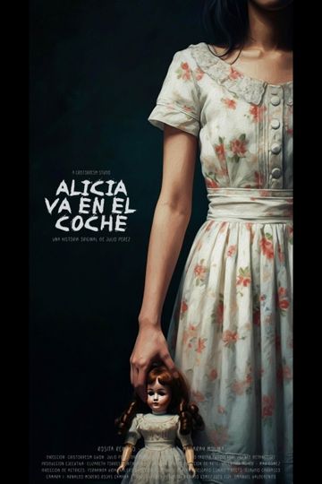 Alicia goes in the car