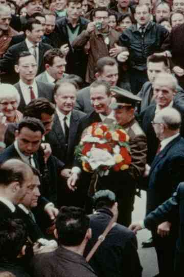 Visite de Youri Gagarine à Ivry-sur-Seine Poster
