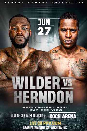 Deontay Wilder vs. Tyrrell Herndon Poster