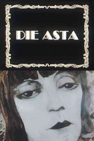 Die Asta - portræt af Asta Nielsen Poster