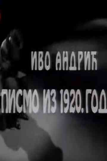 A Letter from 1920 Poster