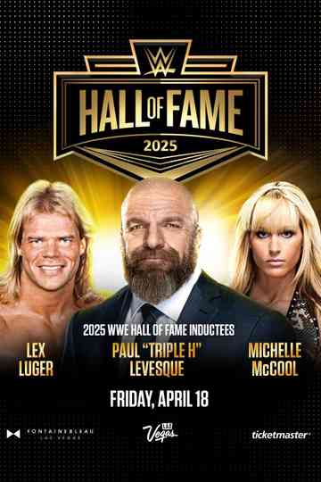 WWE Hall of Fame 2025 Poster