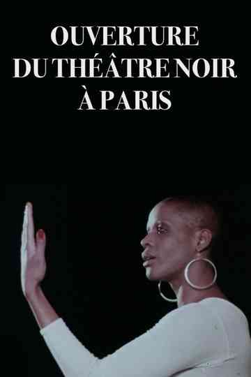 Opening of the Theater Noir in Paris Poster