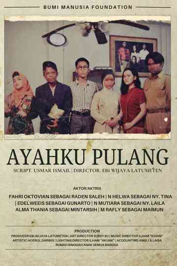 Ayahku Pulang Poster