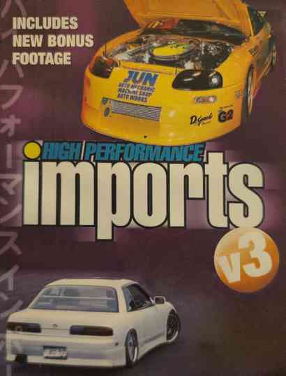 High Performance Imports: Volume 3 Poster