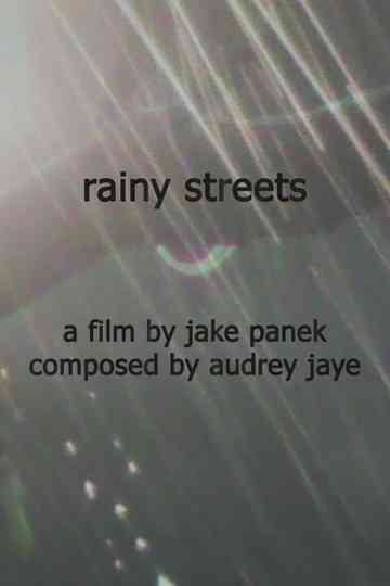 rainy streets Poster