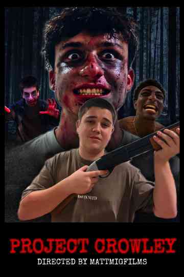 PROJECT CROWLEY | Horror Short Film Poster