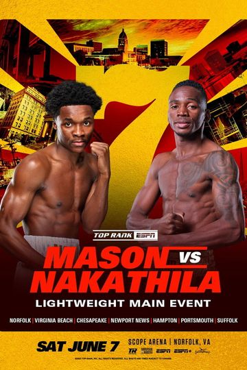 Abdullah Mason vs. Jeremia Nakathila