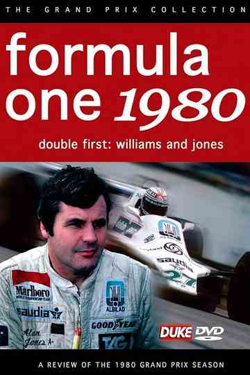 Double First - Williams & Jones: Formula One 1980 - A Review Of The 1980 Grand Prix Season Poster