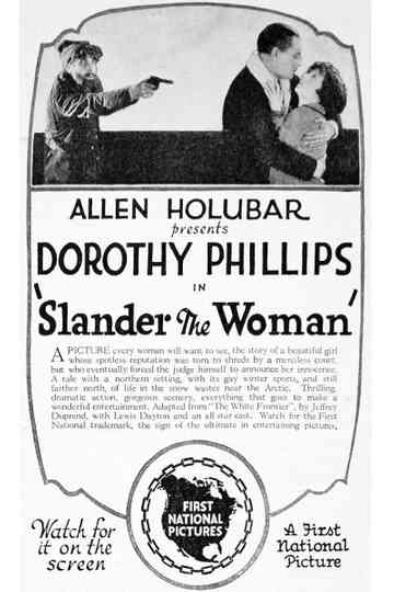 Slander the Woman Poster