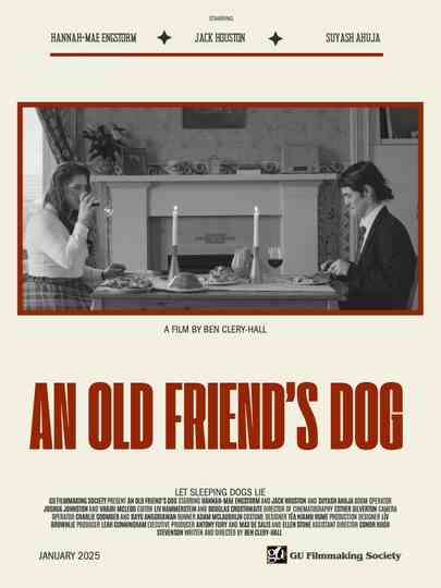 An Old Friend's Dog Poster