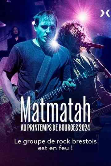 Matmatah en concert au Printemps de Bourges 2024 Poster