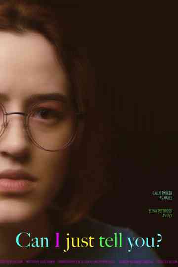 Can I Just Tell You? Poster