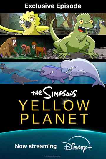 The Simpsons: Yellow Planet Poster