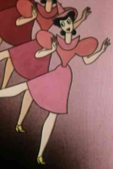 Frau Mode spielt auf Poster