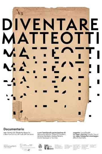 Diventare Matteotti Poster
