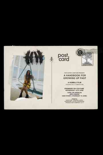 A Handbook For Growing Up Fast Poster