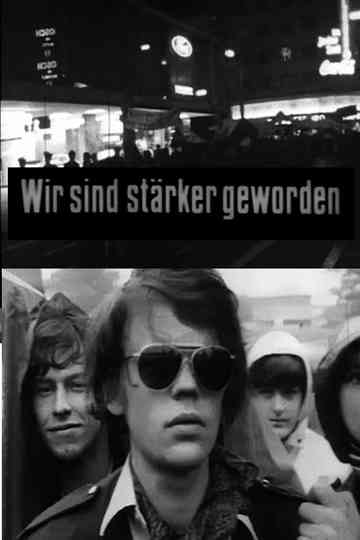 Wir sind stärker geworden Poster