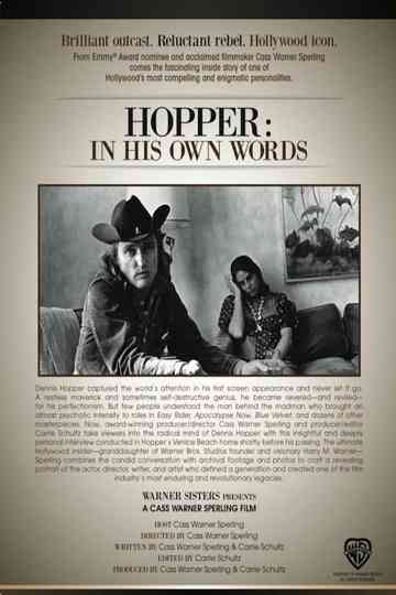 HOPPER: In His Own Words Poster