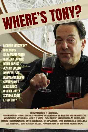 Where’s Tony? Poster