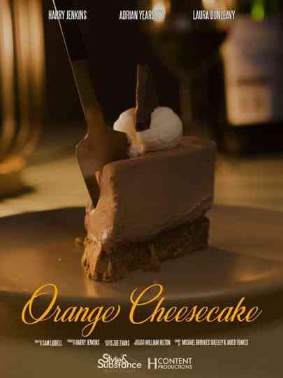 Orange Cheesecake Poster