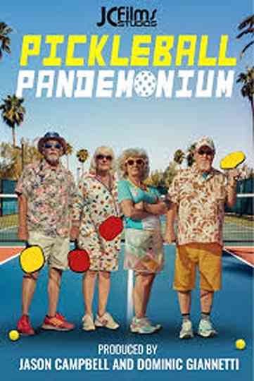 Pickleball Pandemonium Poster
