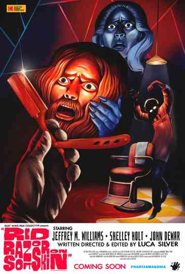 Red Razor On Soft Skin Poster