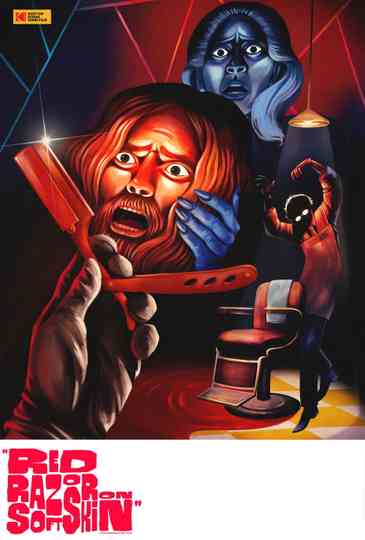 Red Razor On Soft Skin Poster