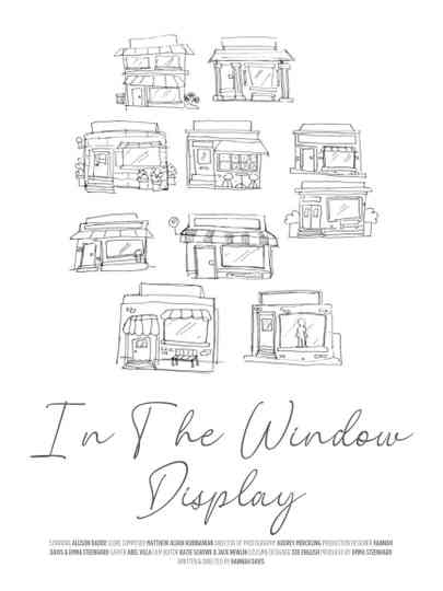 In The Window Display Poster