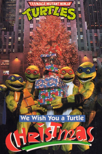 Teenage Mutant Ninja Turtles We Wish You a Turtle Christmas Poster