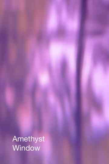 Amethyst Window Poster