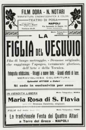 The Daughter of Vesuvius Poster