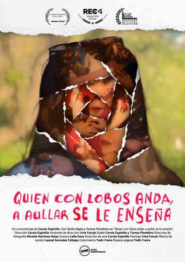 Quien con lobos anda,  a aullar se le enseña Poster