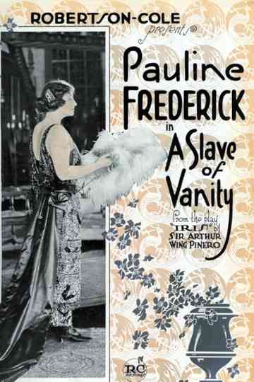 A Slave of Vanity Poster