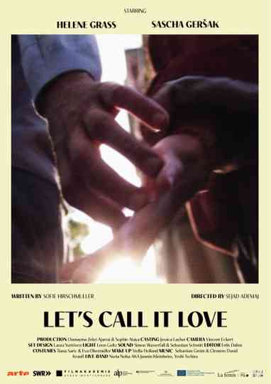 Let's call it love Poster
