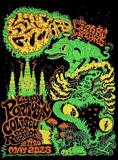King Gizzard & The Lizard Wizard - Live in Lisbon '25 (Night 1) Poster
