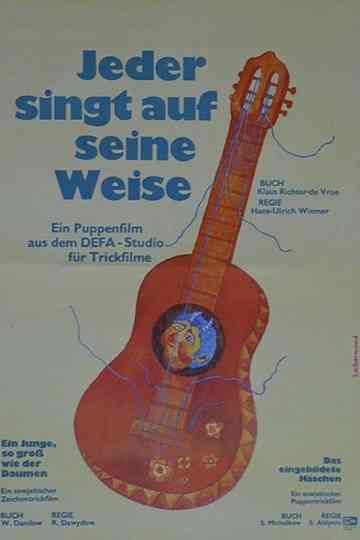 Jeder singt auf seine Weise Poster