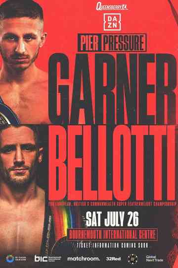 Ryan Garner vs. Reece Bellotti Poster