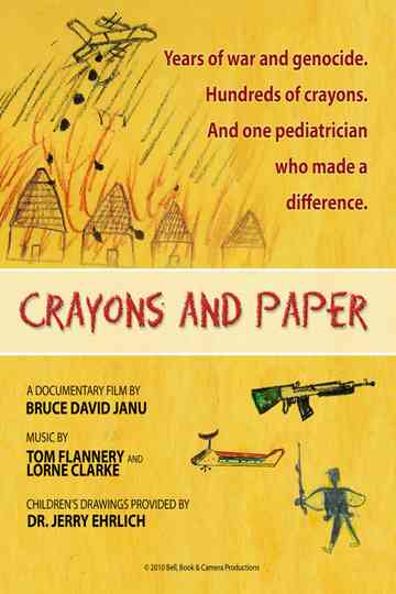 Crayons and Paper Poster